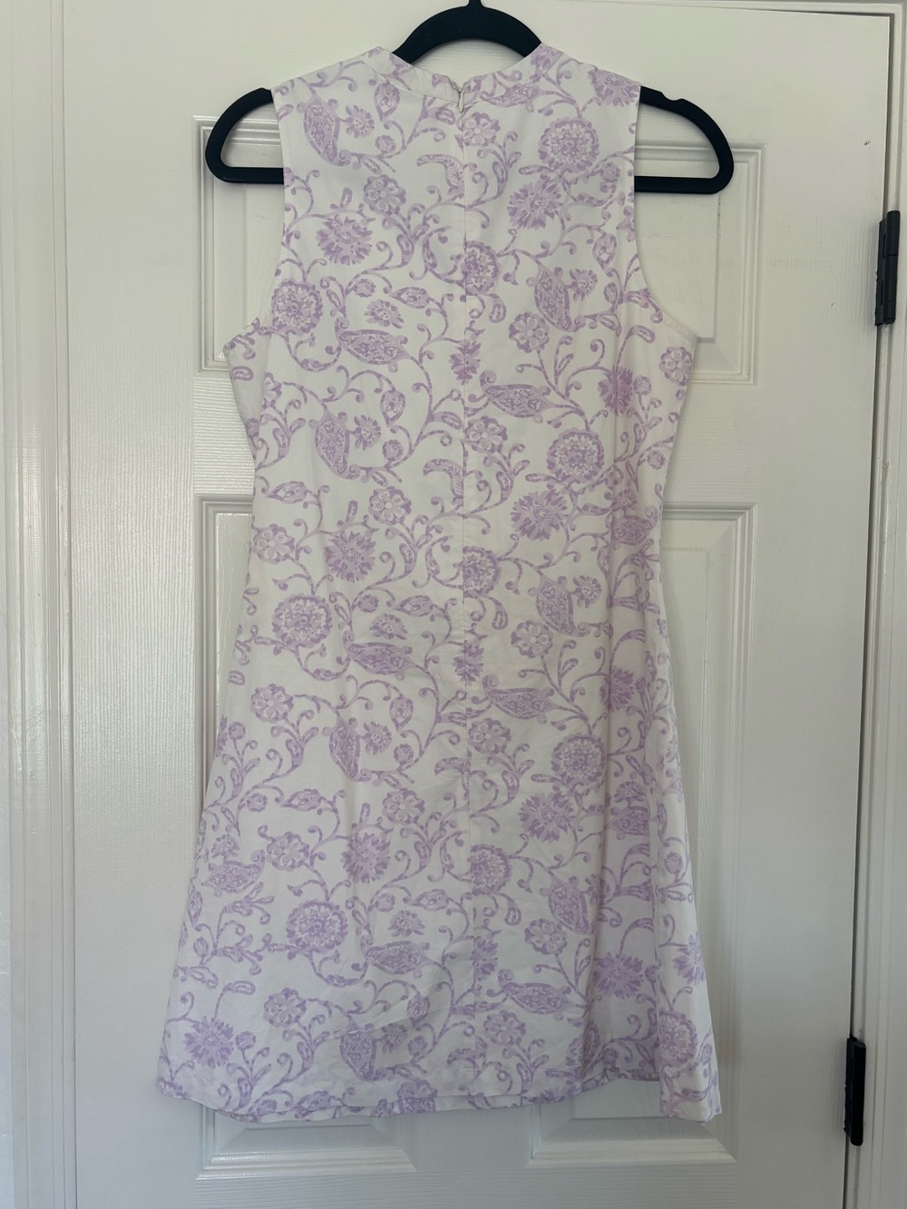 Julia Amory Lavender Floral Dress 100% cotton - Picture 4 of 6